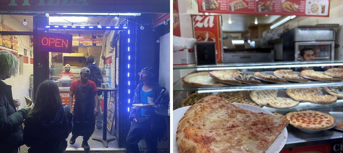 1 Dollar Pizza Menu