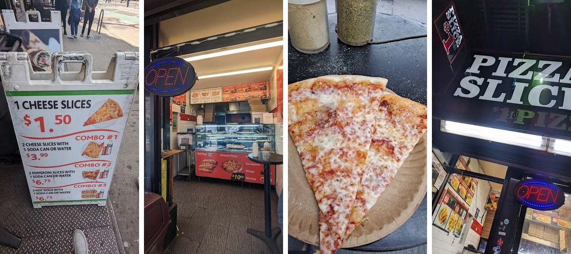 1 Dollar Pizza Menu