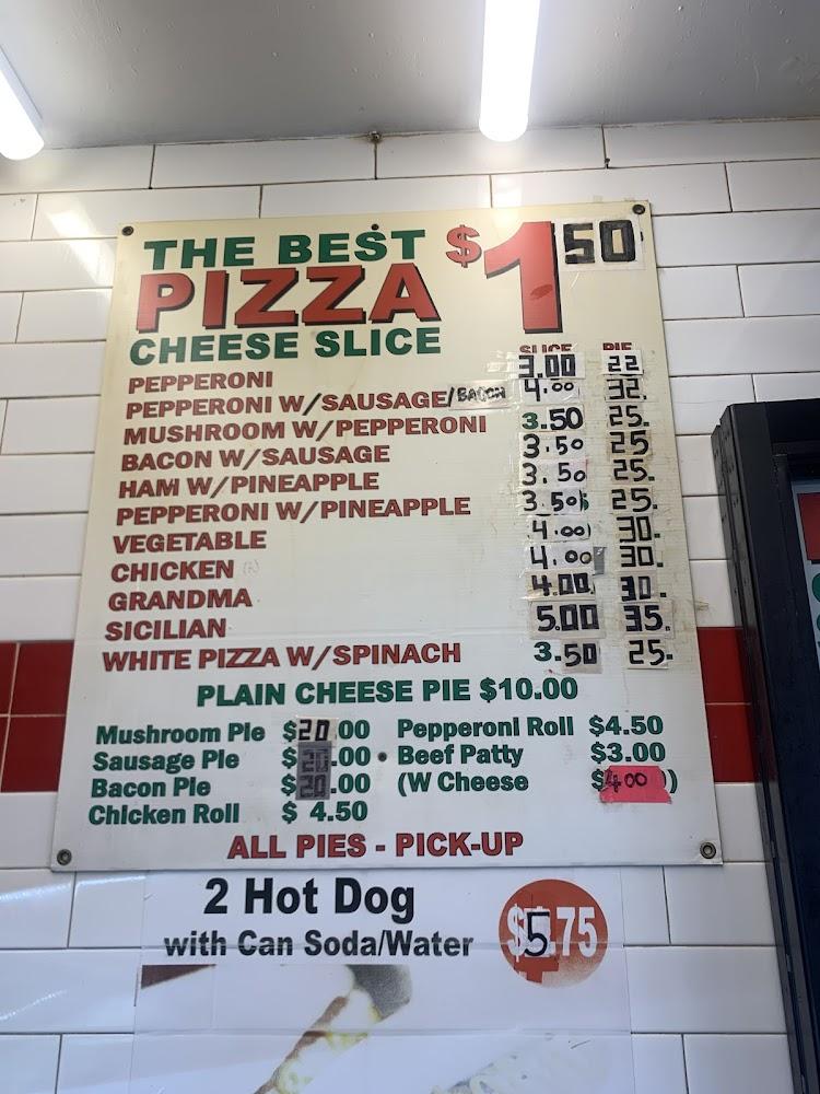 1 Dollar Pizza Menu image 2